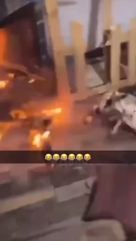 kambing ingin membakar dirinya sendiri 