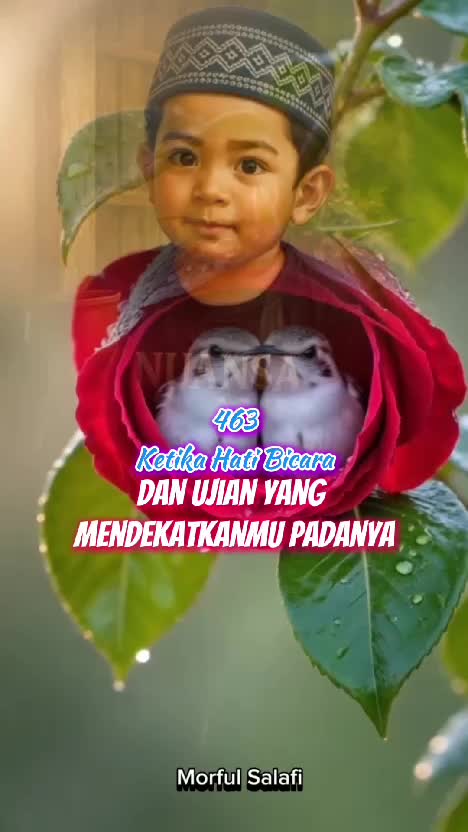 KETIKA HATI BICARA..
Animasi berbicara buatan AI..
#motivasihidup #nasehatislami #religi #shorts #fyp