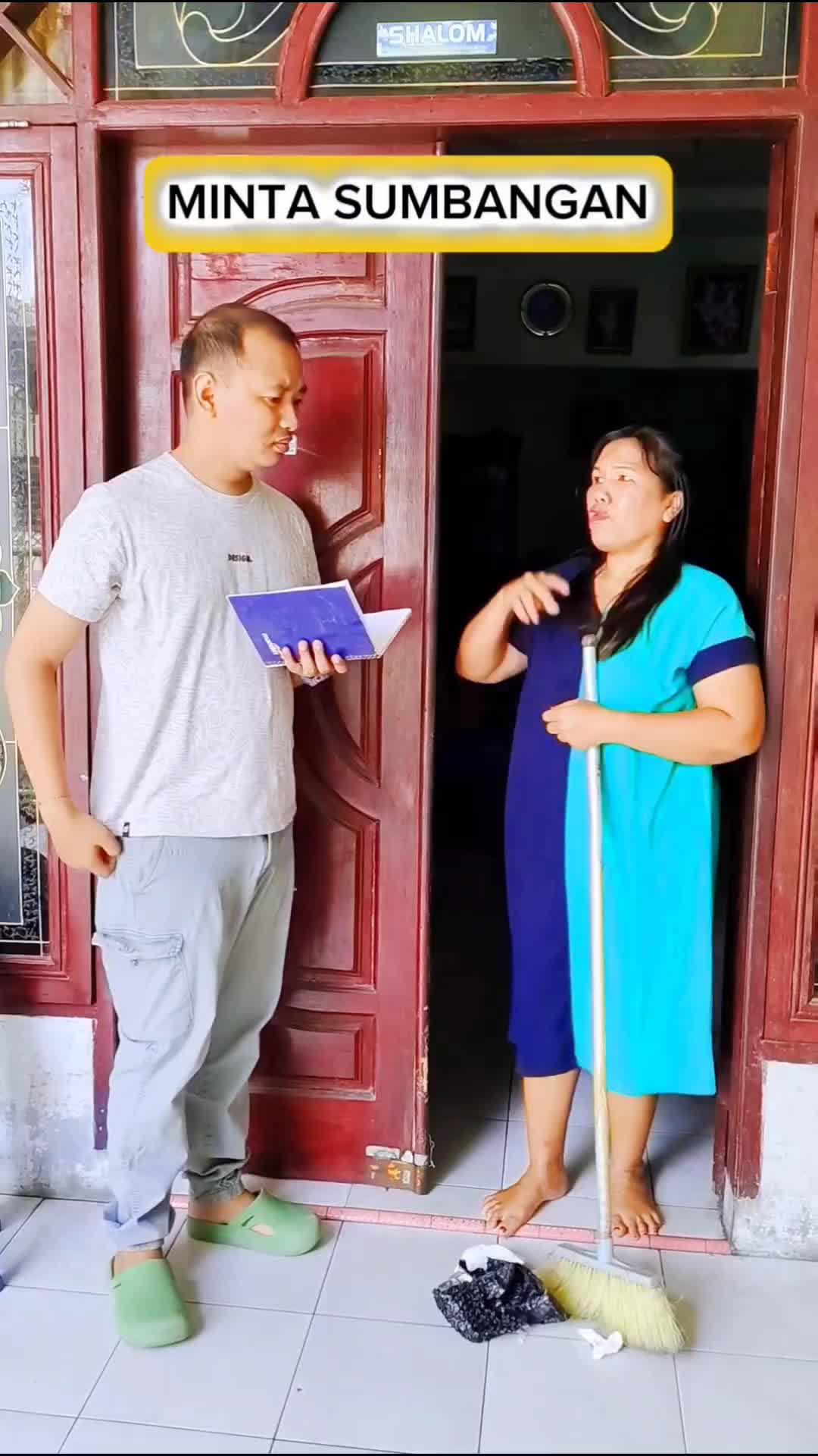 lumayan kan jadi dikasih sumbangan 🤣🤪 #RCTIPlus #hotact #shorts #HOTrctiplus 