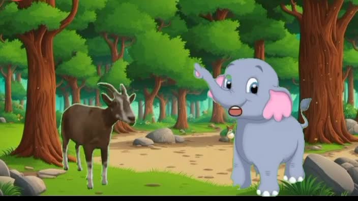 percakapan gajah dan kambing part 2 #RCTIPlus #fypシ #animasi 