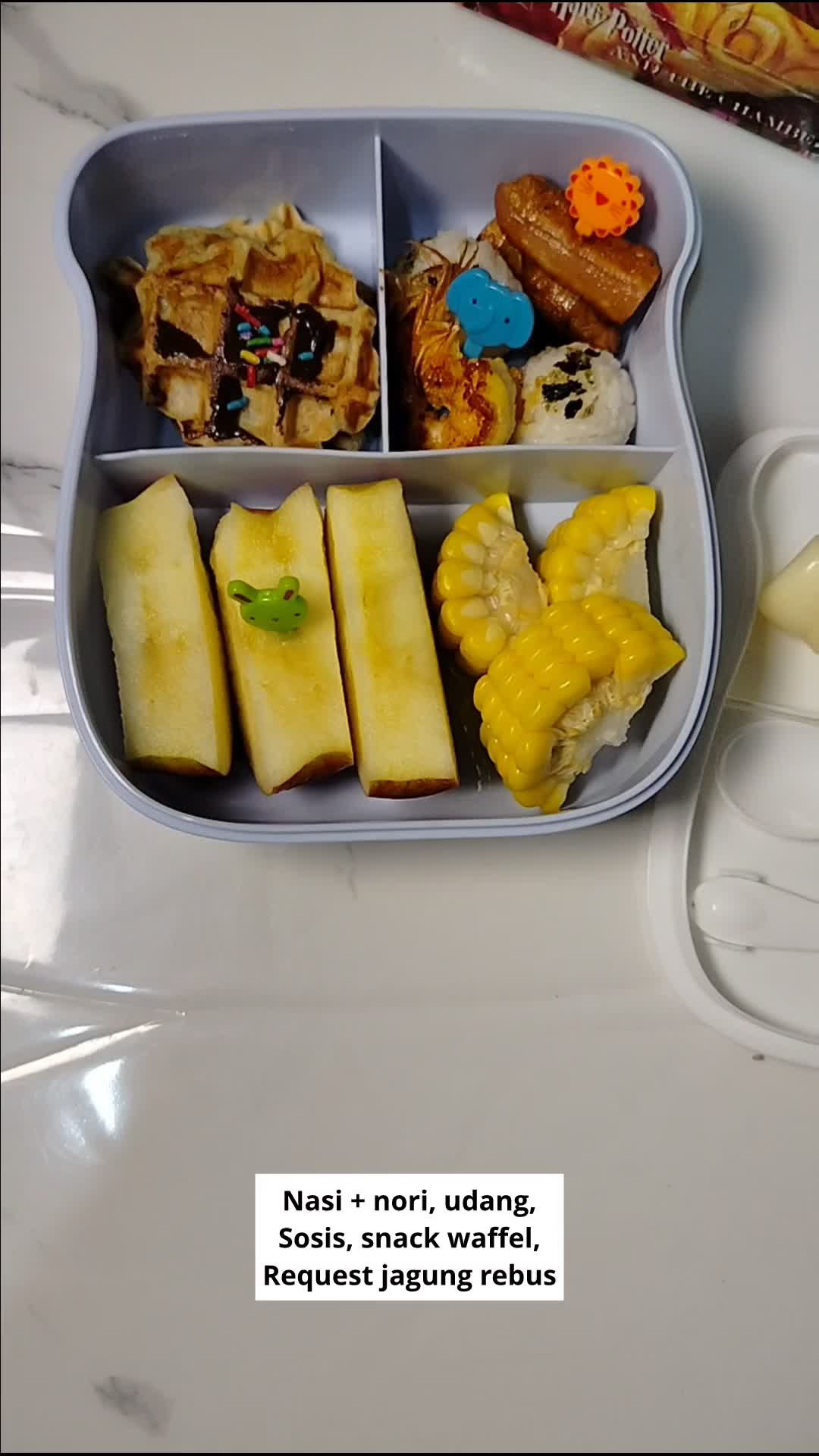 request jagung rebus #kindergarten #bekal 