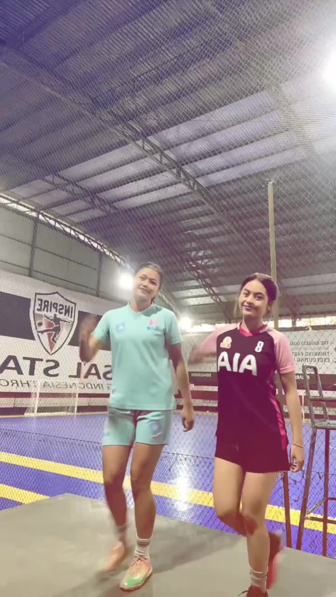 pemanasan #dancebrazil #football #futsal