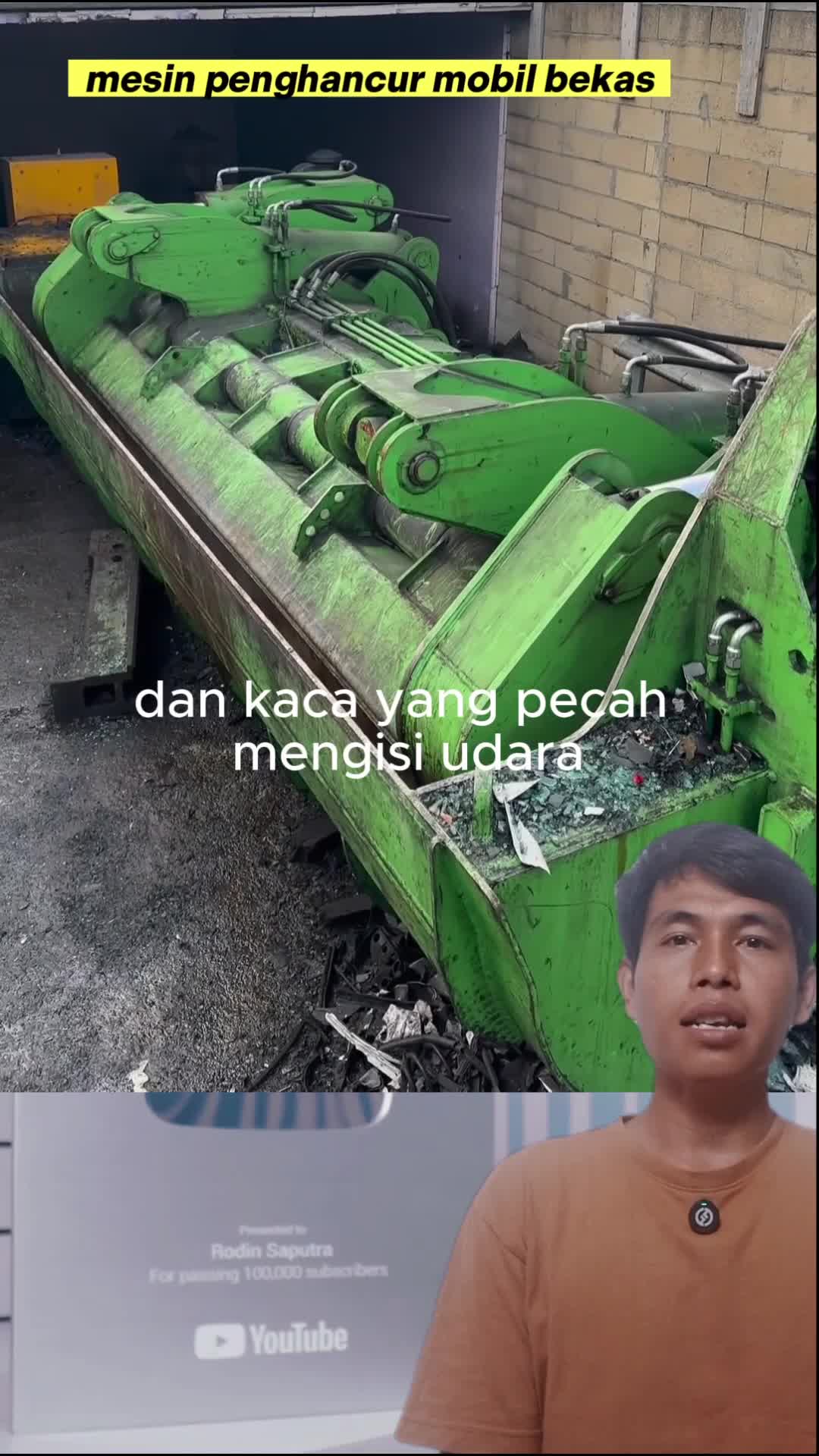 mobil masuk tempat sampah #mobil #otomatif #sampah