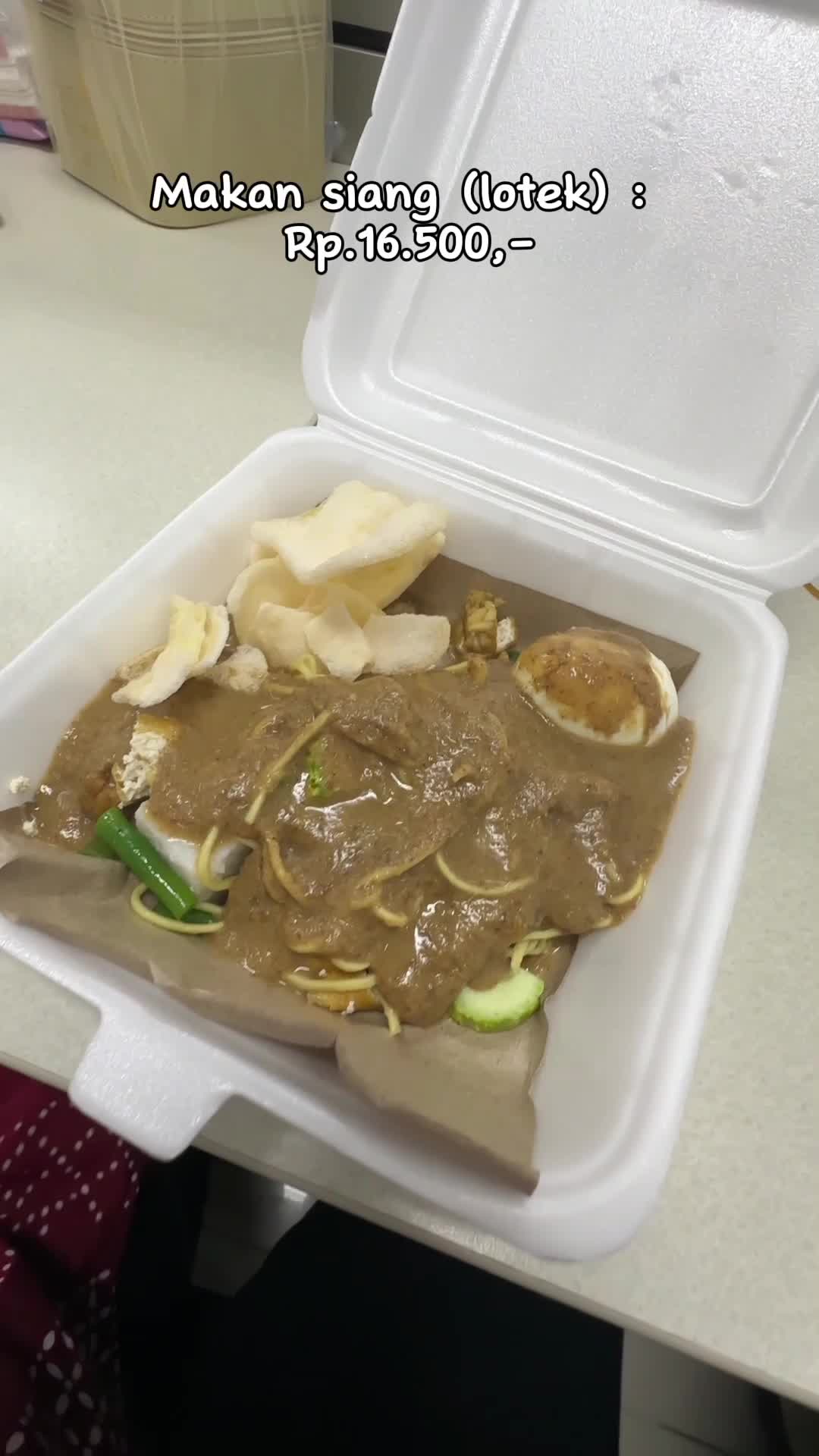 Banyak juga ya pengeluaran sehari