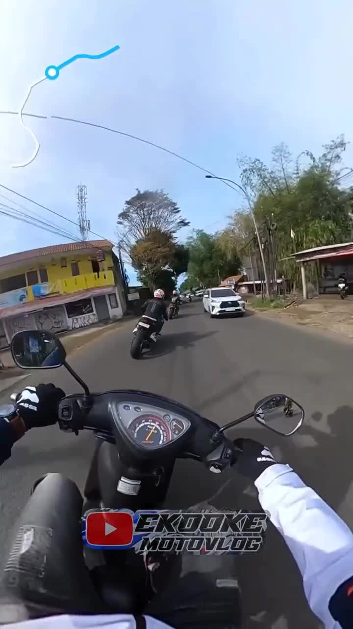 sanmori naik motor  #anak motor 