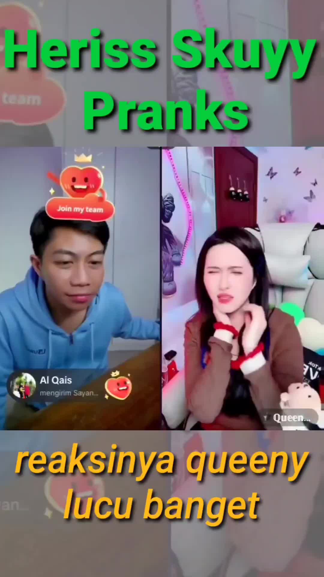 aku galeri sekali #herissskuyy #prank #reaction #fypシ゚viral 
