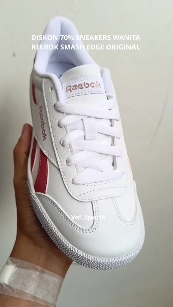 DISKON 70% SNEAKERS WANITA
REEBOK SMASH EDGE
Rp.899.000 JADI Rp.275.000

VERI SPORT ORIGINAL GAK HARUS MAHAL! 

WA : 085227843535
FB : VERI 