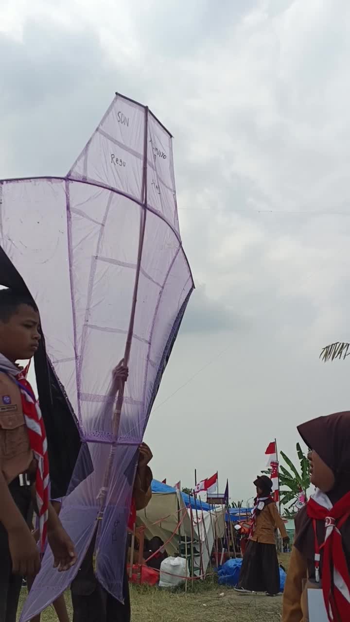 Suasana Festival Layangan 