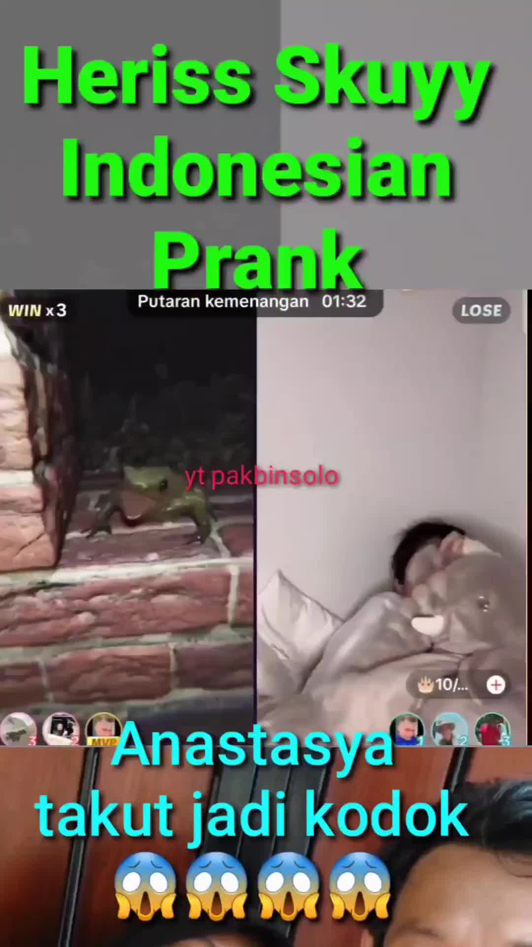 Anastasya sampe pake selimut #herissskuy #prank #reaction #fypシ゚viral 