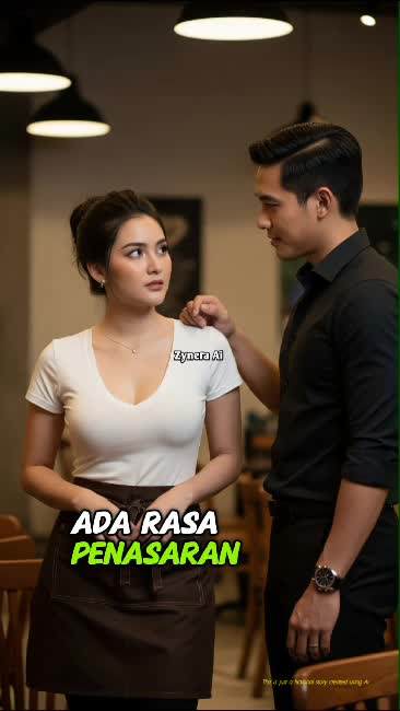Barista Ini Selalu Menunggu Pelanggan Misterius di Tengah Malam.  #RctiPlus #HotRcti #ShortPlue #reels #ZyneraAi #KopiTengahMalam #CeritaRom