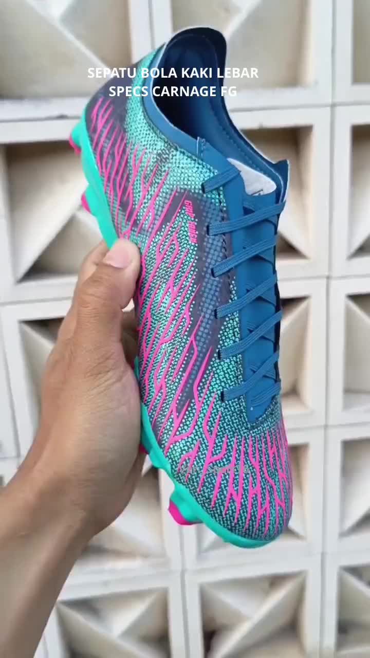 SEPATU BOLA KAKI LEBAR.
SPECS CARNAGE FG.
Rp.579.800 JADI Rp.325.000.

VERI SPORT ORIGINAL GAK HARUS MAHAL.
ORDER KLIK ??

WA : 085227843535