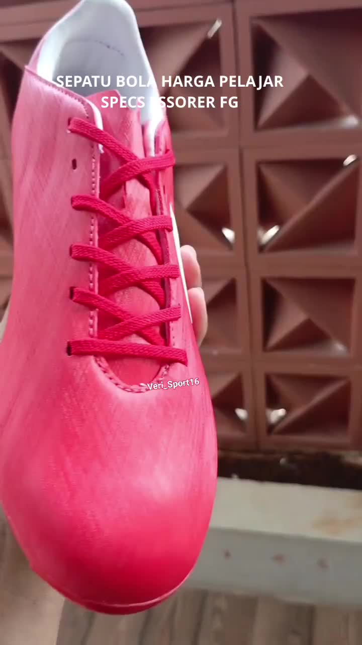 SEPATU BOLA HARGA PELAJAR. 
SPECS ESSORER FG.
Rp.349.800 JADI Rp.285.000.
RINGAN NYAMAN.

VERI SPORT ORIGINAL GAK HARUS MAHAL.
ORDER KLIK 👇

