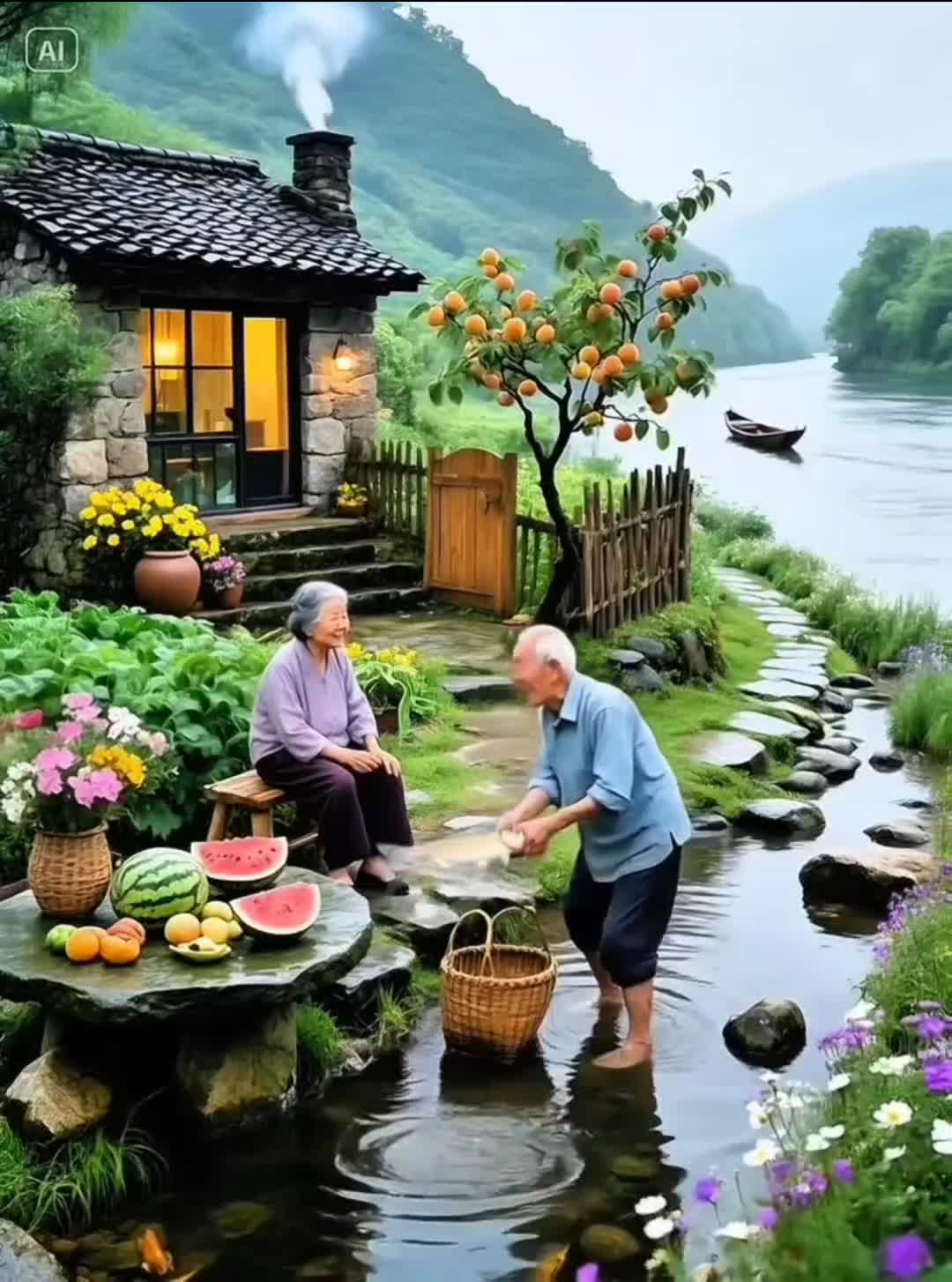 Hidup Damai di Pedesaan | Suasana yang Bikin Rindu Rumah
#Shorts #ViralShorts #HidupSederhana #PedesaanIndah #SuasanaTenang #Healing #VibesA