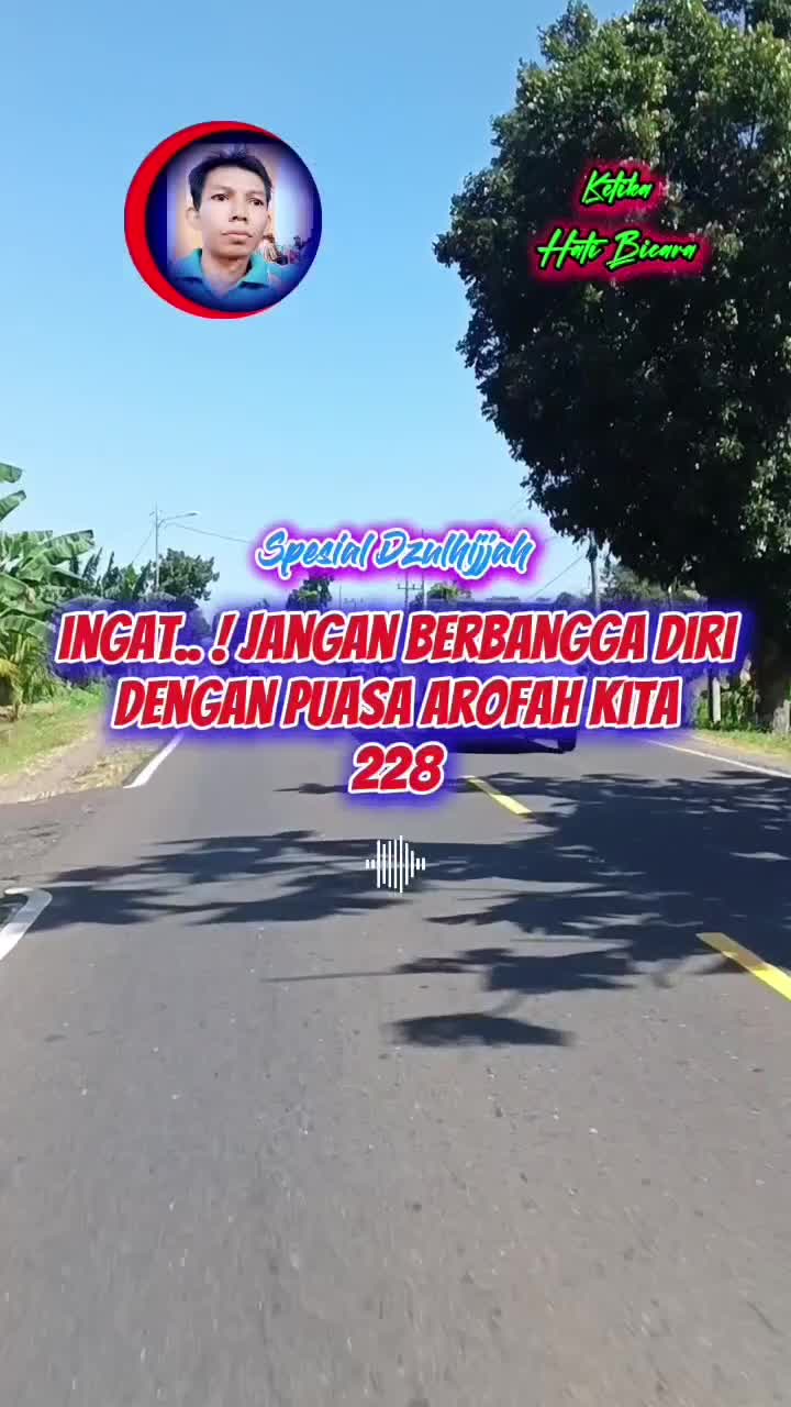 KETIKA HATI BICARA..
Jangan bangga dengan puasa kita
#iduladha #ceramah #religi #bulanhaji #shorts