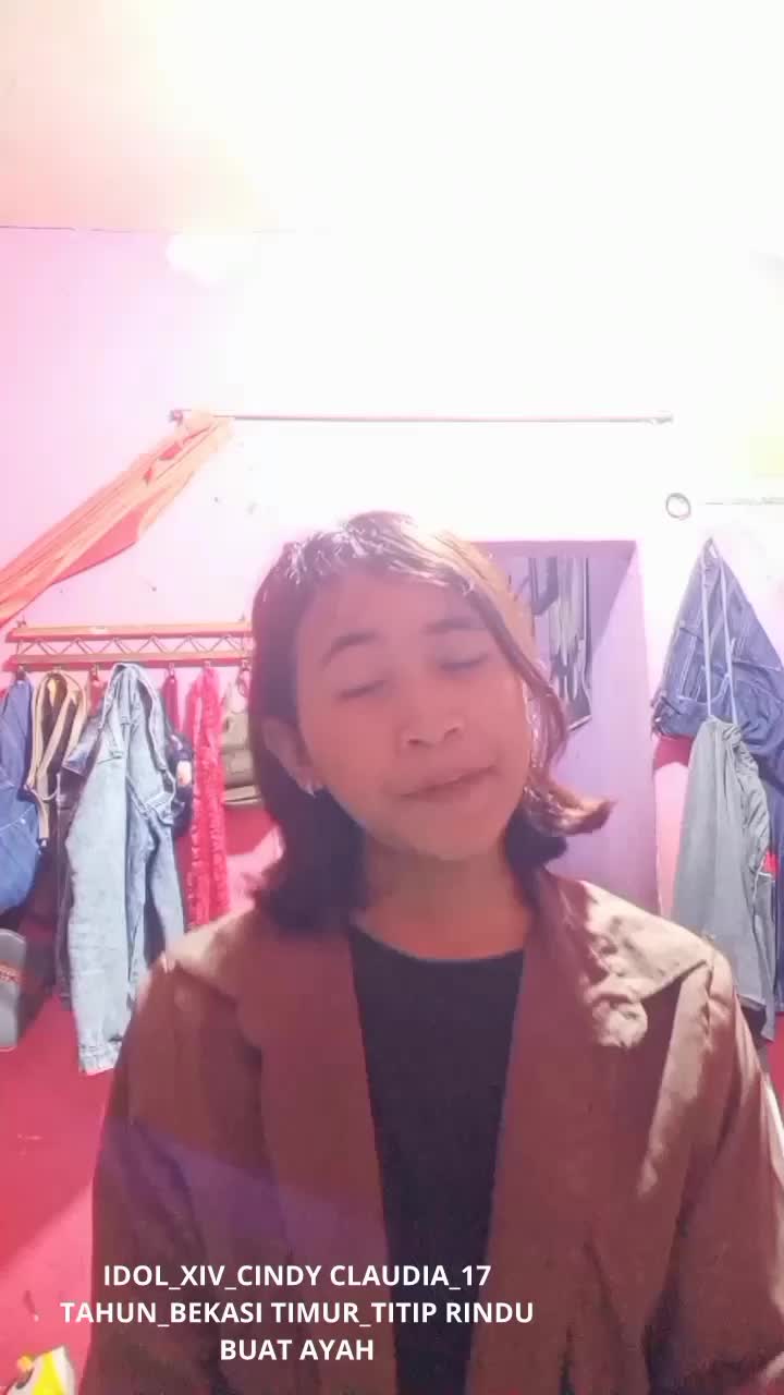 IDOL_XIV_CINDY CLAUDIA_17 TAHUN_BEKASI TIMUR_TITIP RINDU BUAT AYAH  #INDONESIANIDOL