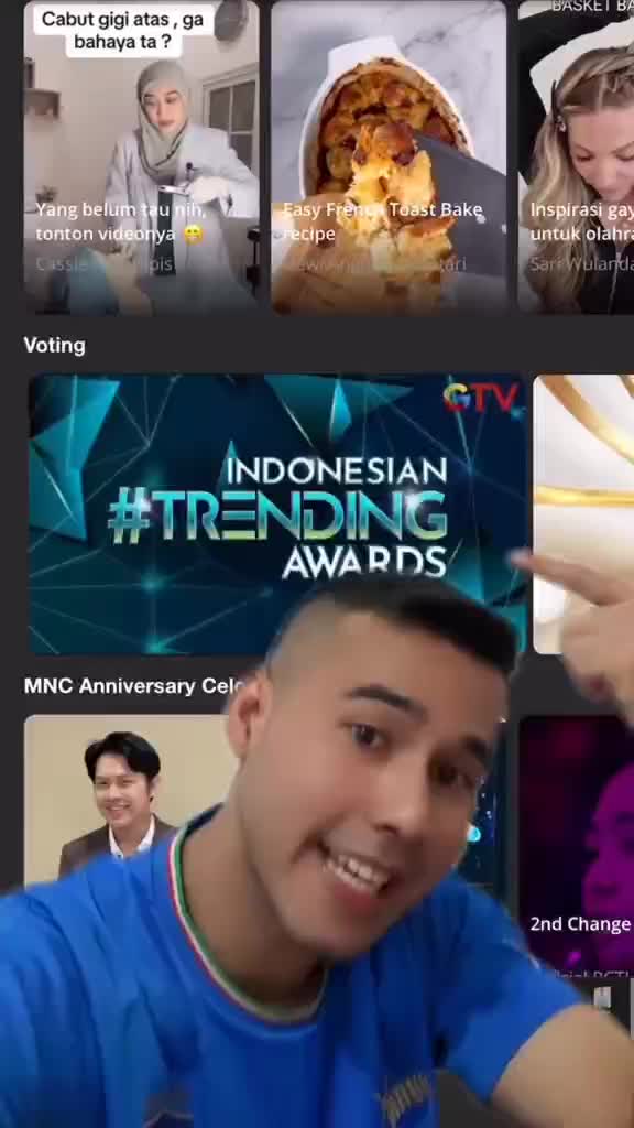 Voting Kategori Trending Pranker of the year