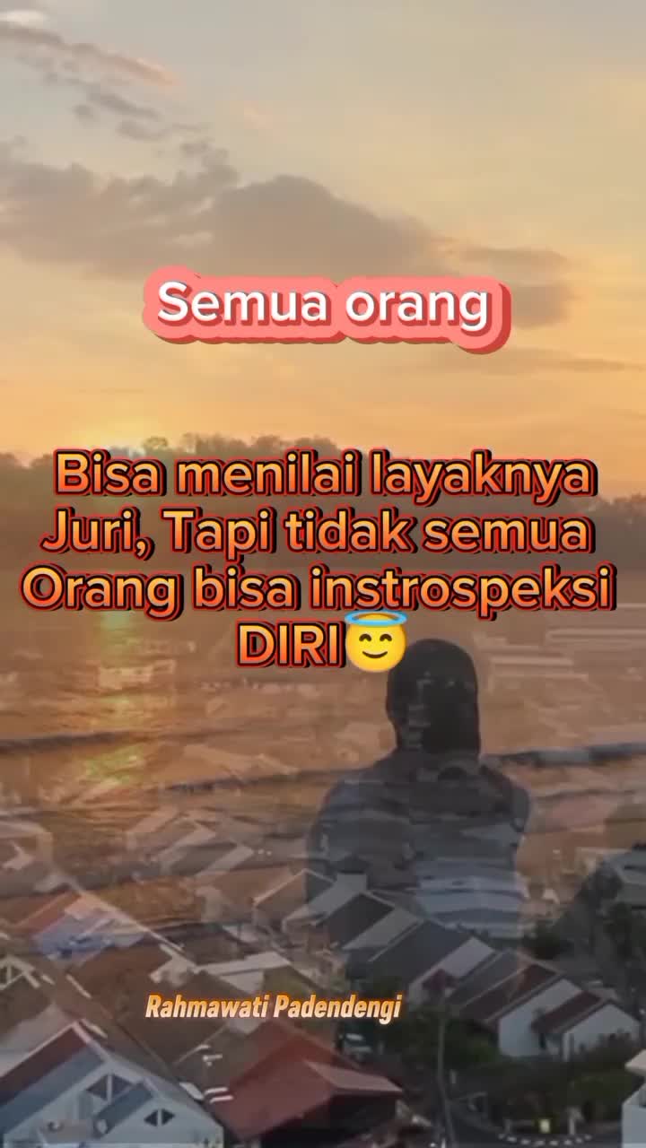 Semua orang bisa menilai layaknya juri, tapi nggak semua bisa instrospeksi diri☁️Yuk fokus perbaiki diri dulu sebelum sibuk nilai orang lain