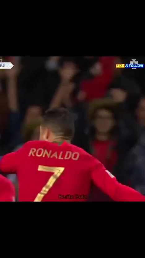Moment goal Cristiano Ronaldo