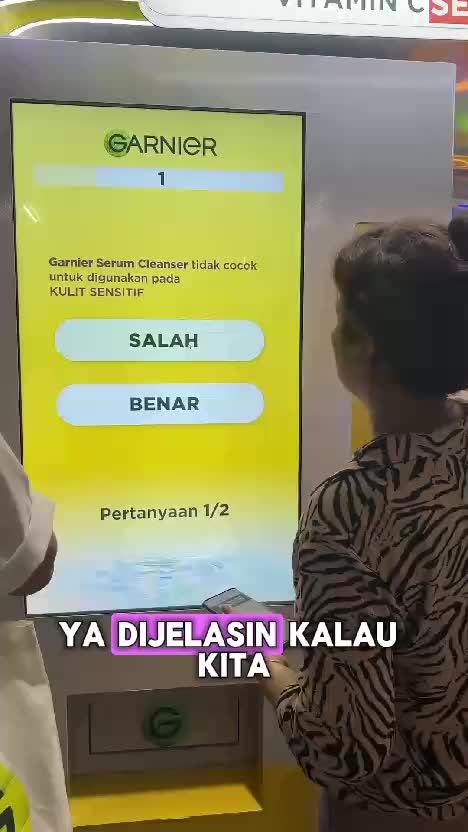 ada yang baru dari garnier nih... yuk cobain juga yang di jakarta😉 #fyp #fypシ゚viral #RCTIPlus #HOTrctiplus  #Viral #garniermask  #garniercle